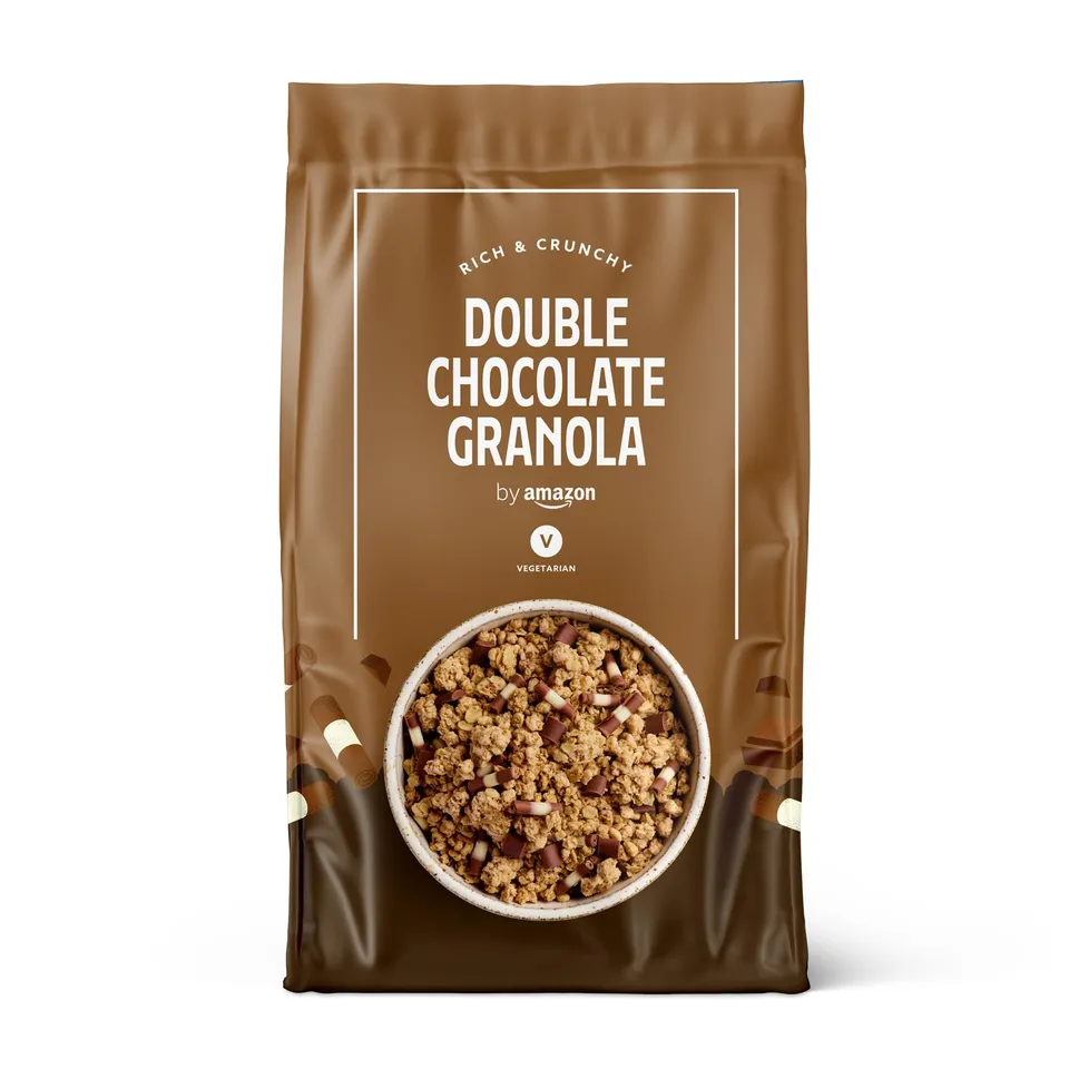 by Amazon Granola Double Chocolate 500g Croccante