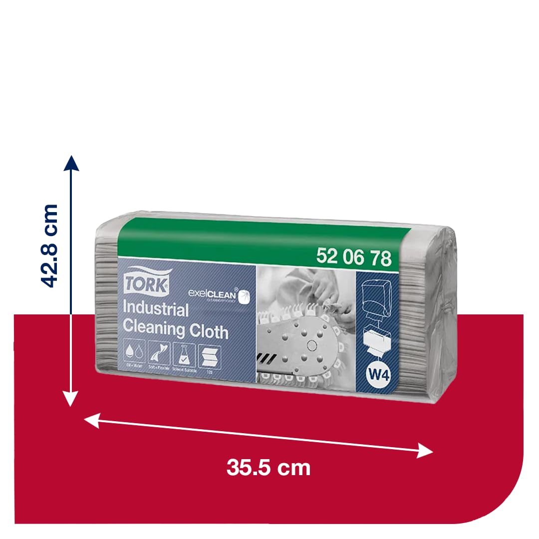 Tork 520678 panni industriali grigi W4 600 pezzi