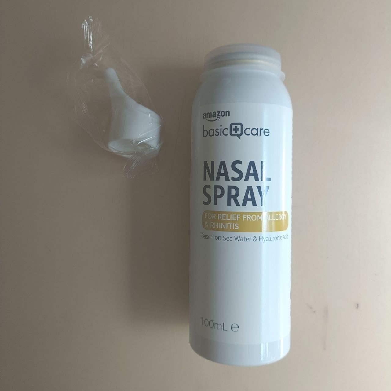 by Amazon Basic Care Spray Nasale 100 ml Acqua di Mare Ipertonico