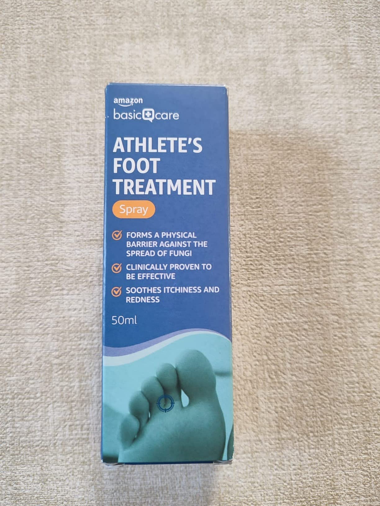 Healthcare by Amazon Spray Piede d'Atleta 50ml Neutro