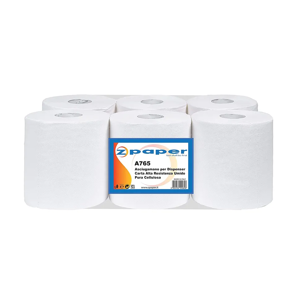 Zpaper A765 rotolo asciugamani 6 rotoli 100 metri 3 veli