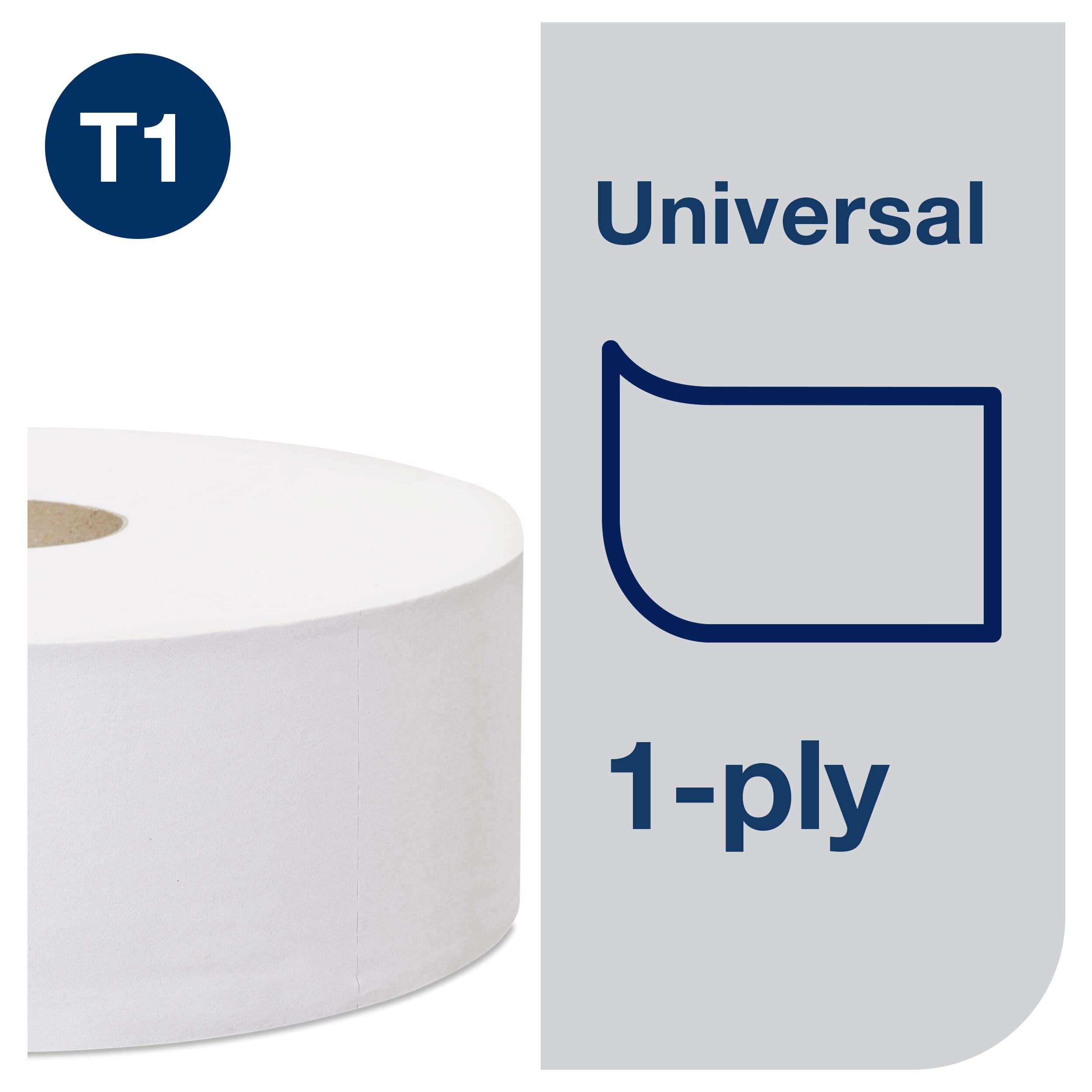Tork Universal 472117 carta igienica jumbo 6 rotoli 1 velo 650 m