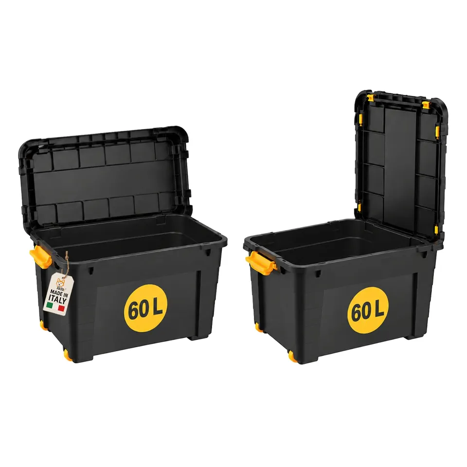 Akitaink Magic4Up box contenitore 60 L nero 1 pezzo