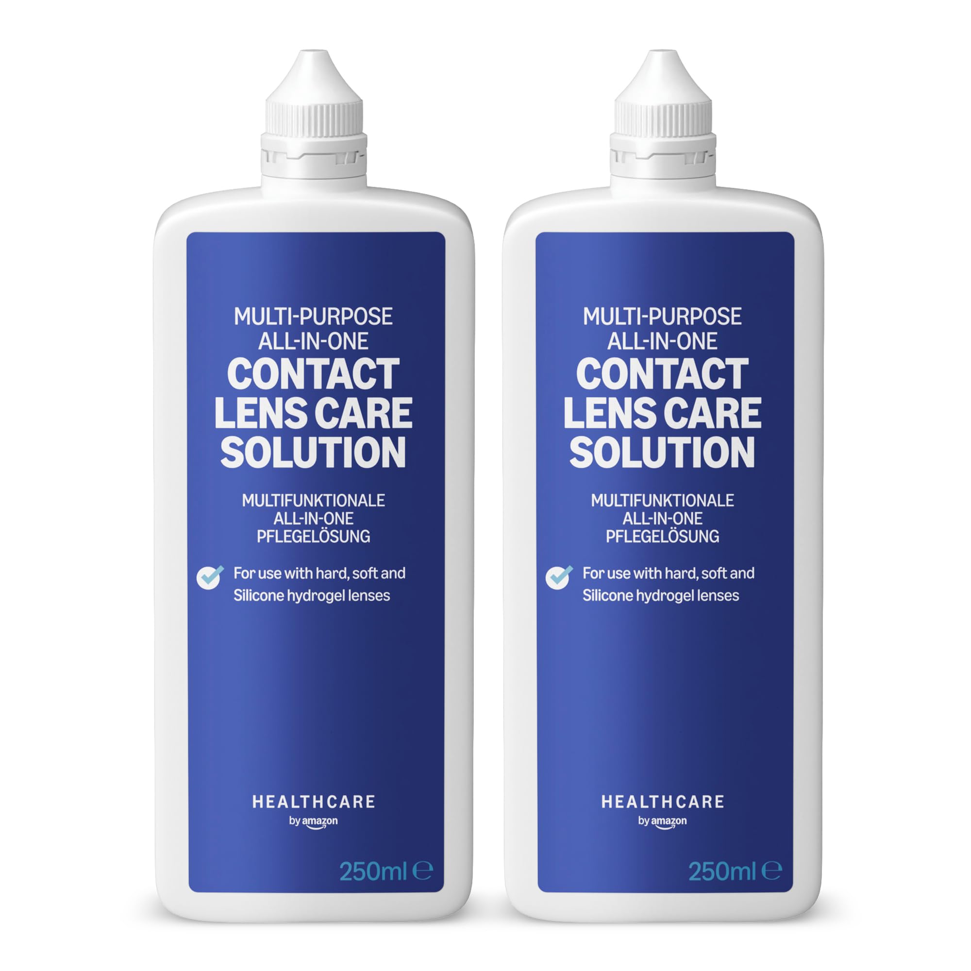 Healthcare by Amazon Soluzione Lenti 2x250 ml all-in-one