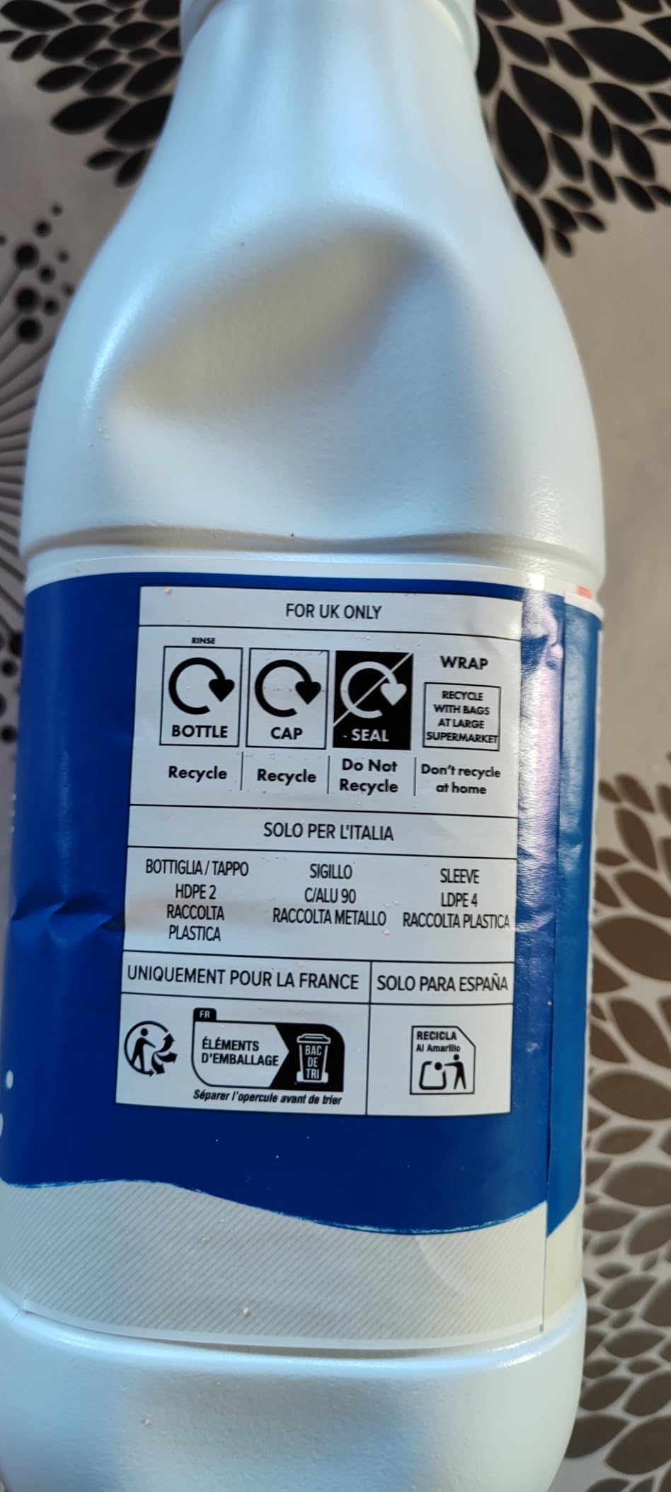 by Amazon Latte Intero UHT 6x1L lunga conservazione