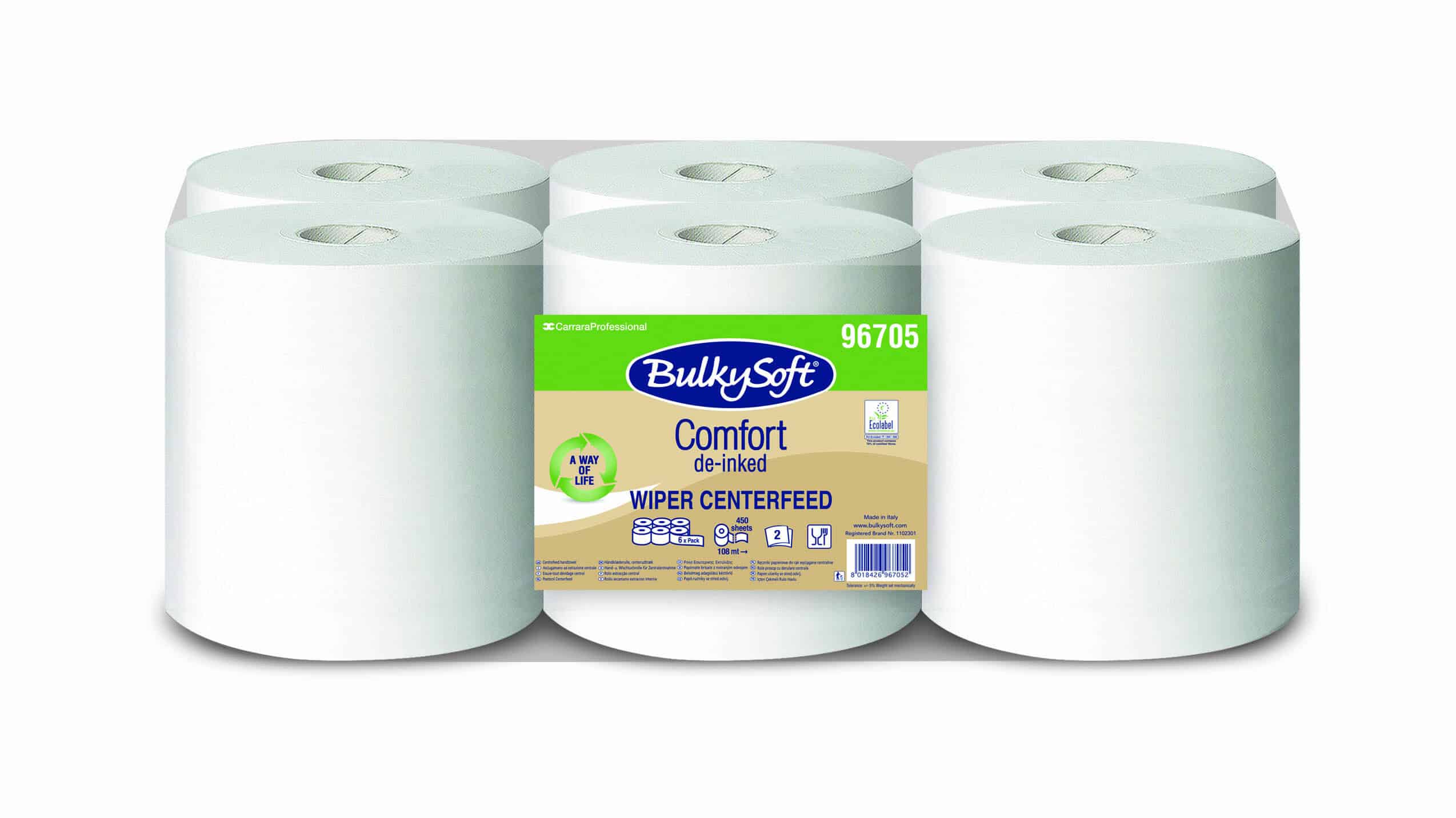 Bulkysoft Comfort asciugamano estrazione interna 108 metri