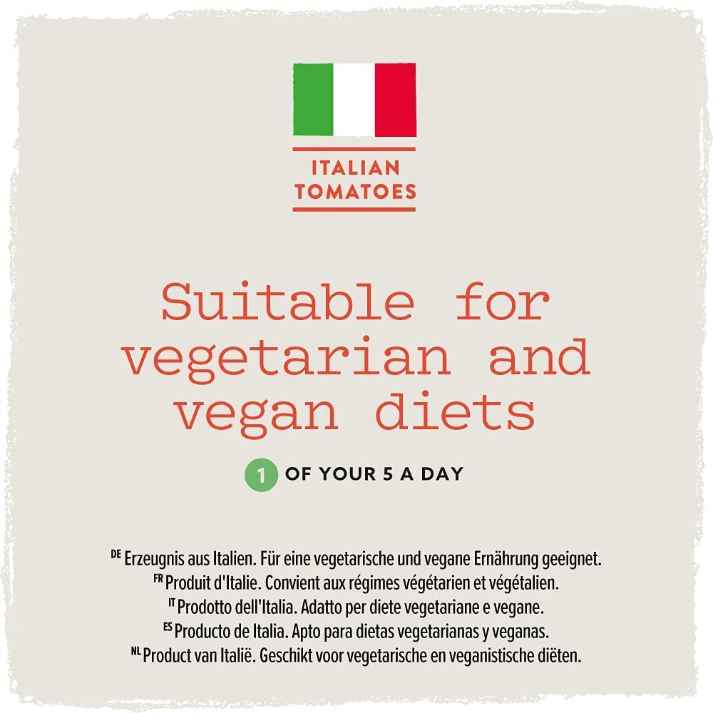 by Amazon Passata di Pomodoro Italiano 500 g Vegana