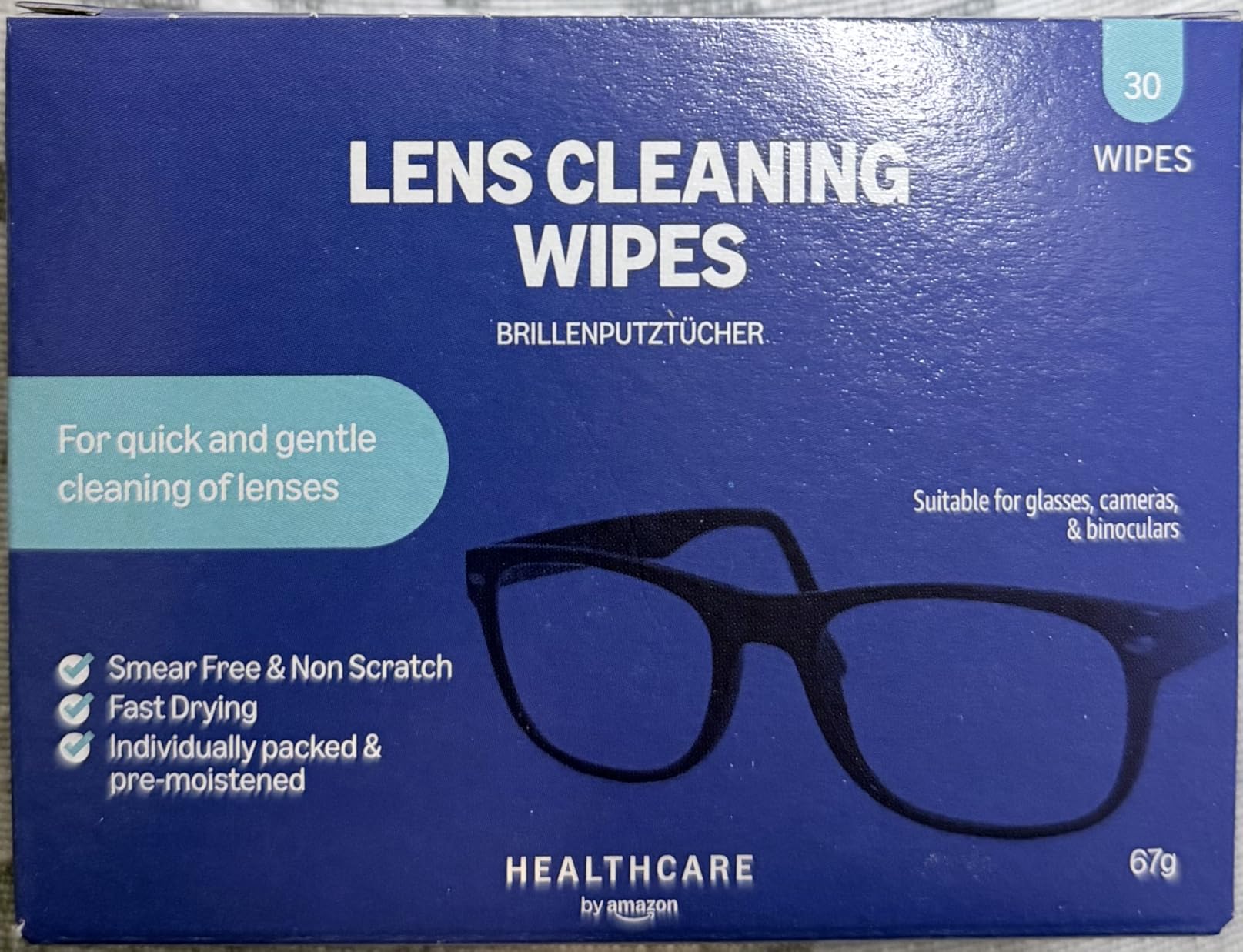 Healthcare by Amazon salviette lenti 180 pezzi monodose