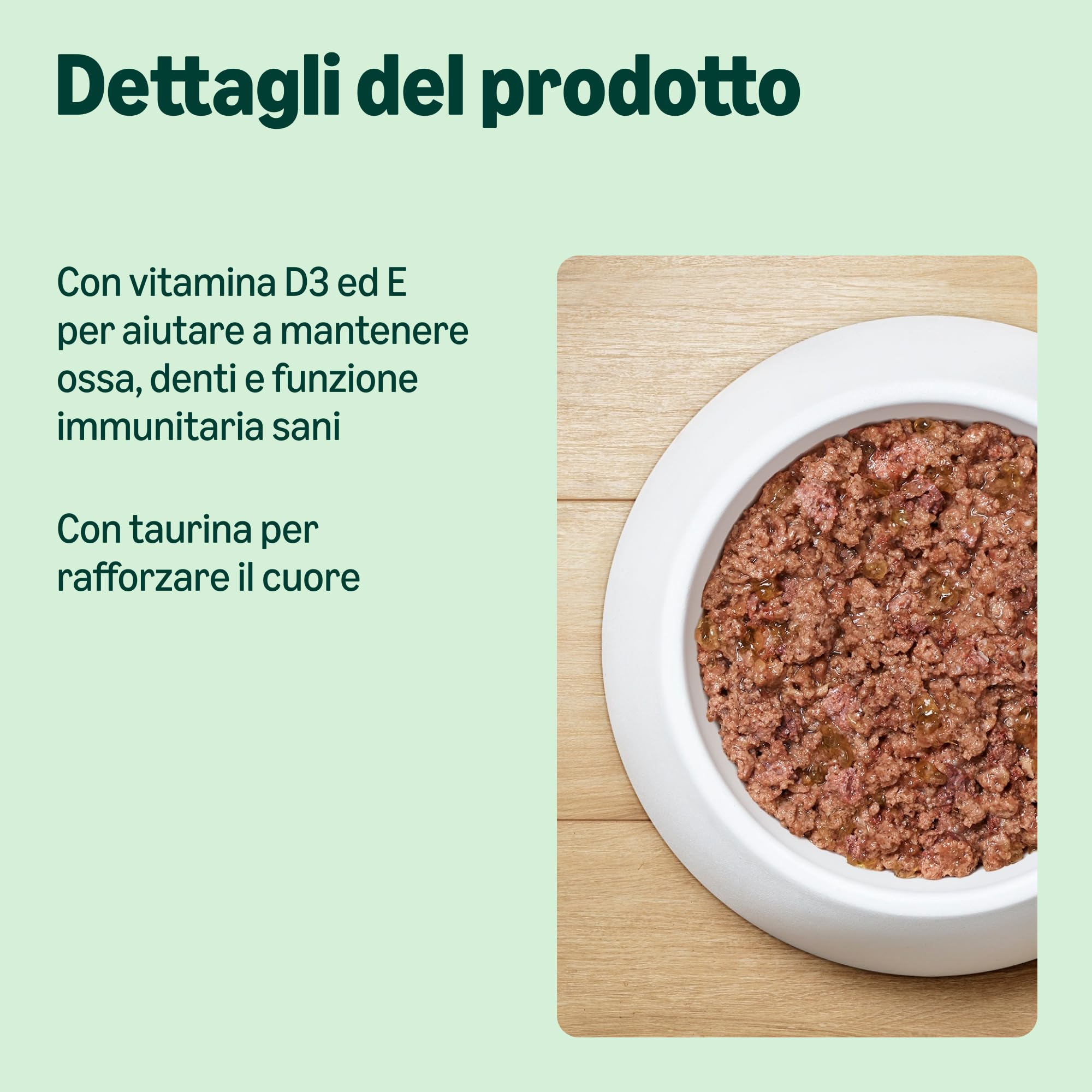 by Amazon Cibo Umido Gatto Paté Anatra 12x400g Senza Cereali