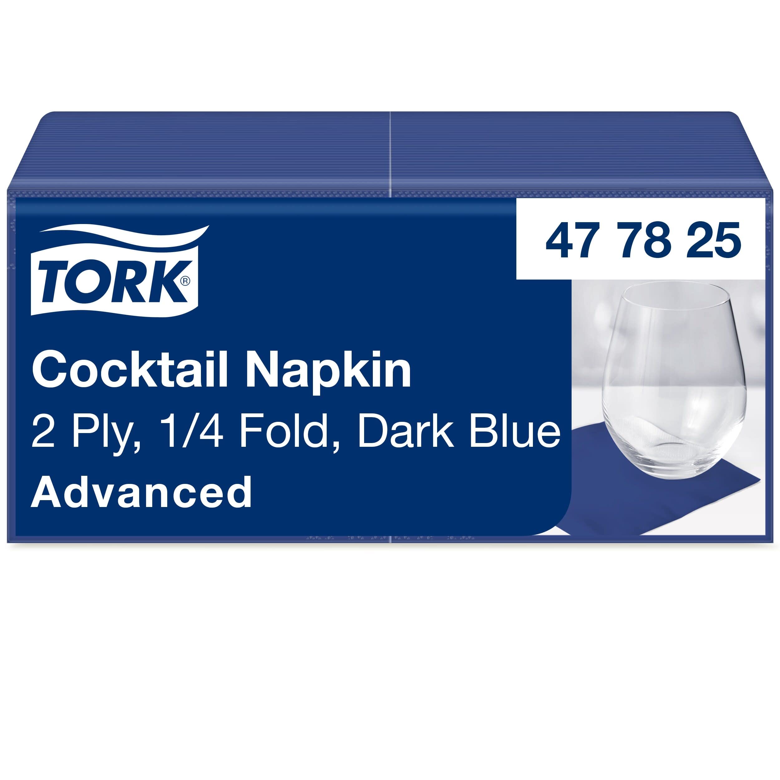 Tork Cocktail Advanced Tovaglioli Azzurro 12x200 pz 2 veli