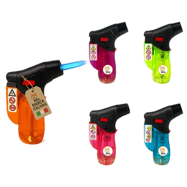 Akitaink Accendigas Antivento Ricaricabili Set 5 Pz