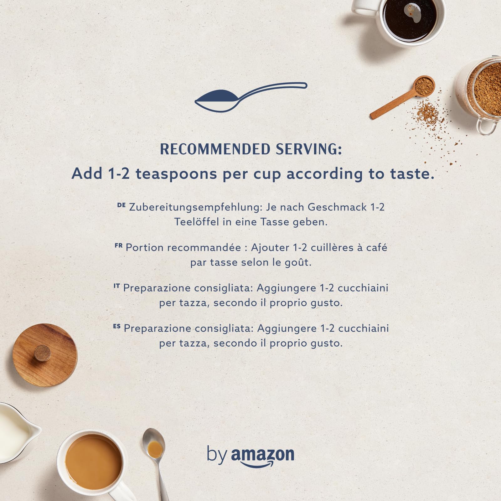 by Amazon Gold caffè solubile 200g tostatura media