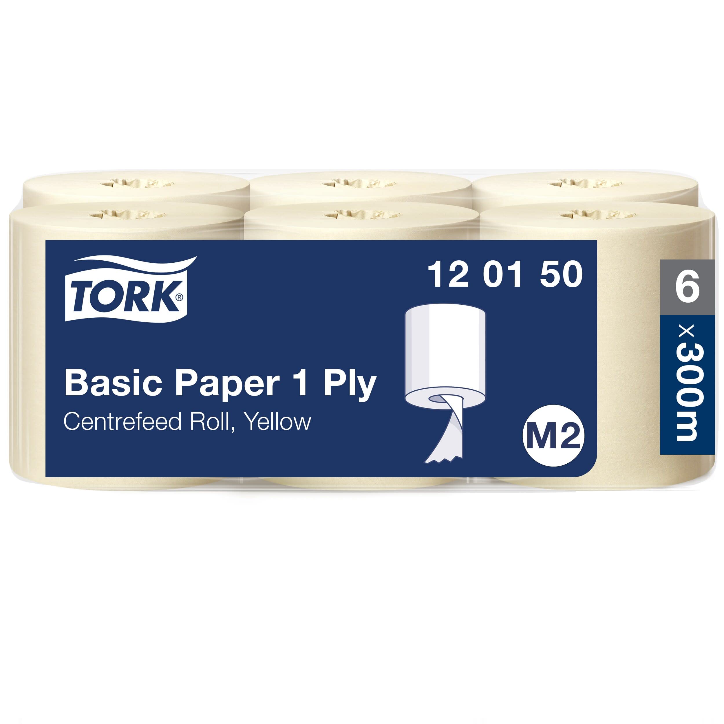 Tork Advanced 128208 Rotoli Asciugatura Blu 6x320 m