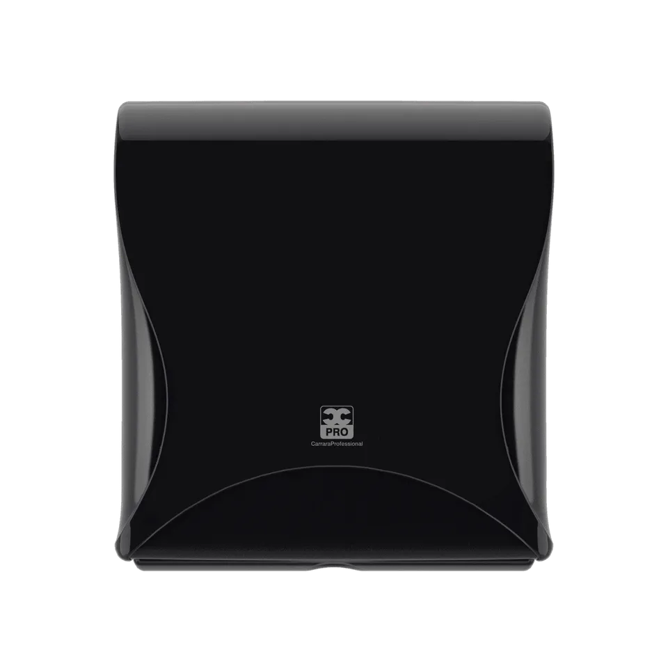 Bulkysoft Essentia Compact Dispenser Asciugamani Nero