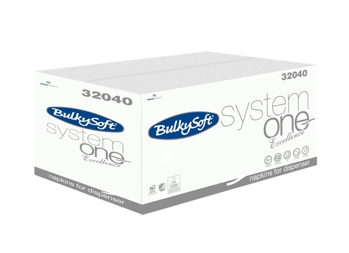 Bulkysoft System One Excellence tovagliolo 2 veli
