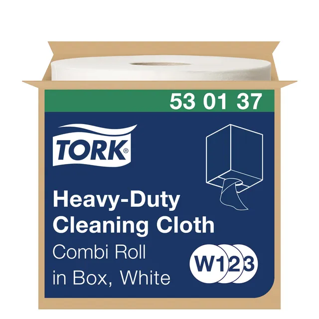 Tork 530137 panno pulizia rotolo bianco 106,4 m monovelo