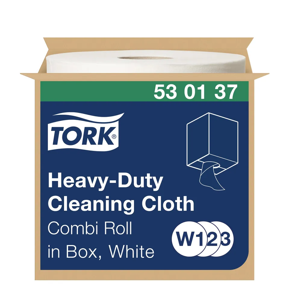 Tork 530137 panno pulizia rotolo bianco 106,4 m monovelo