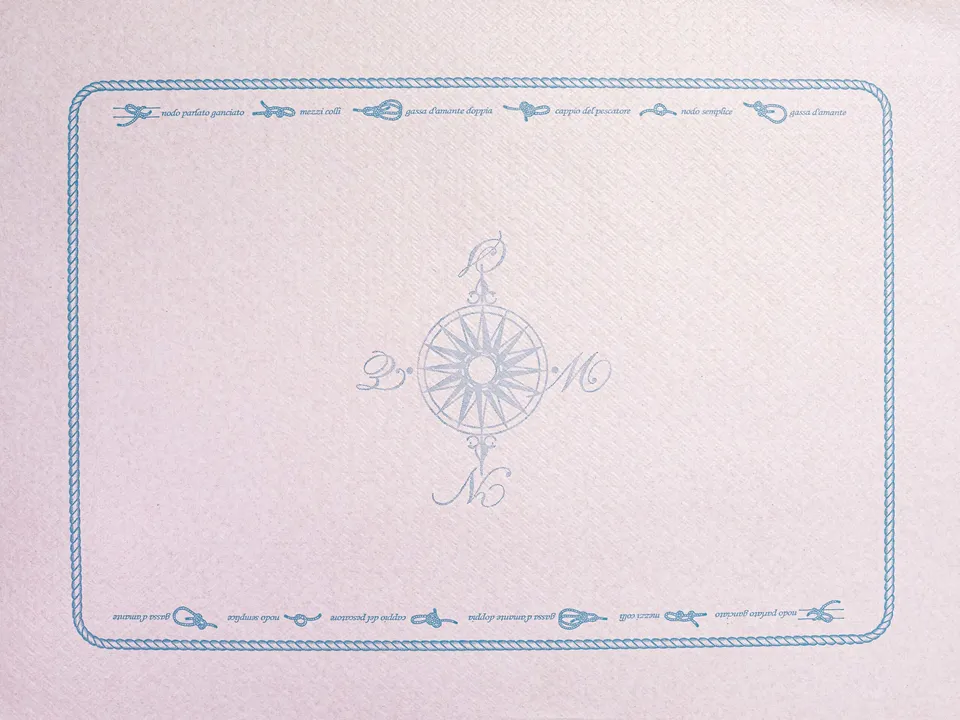 Bulkysoft tovagliette 30x40 Deco Sailor monouso