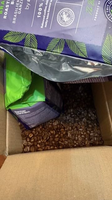 by Amazon caffè brasiliano in grani 1 kg arabica tostatura media