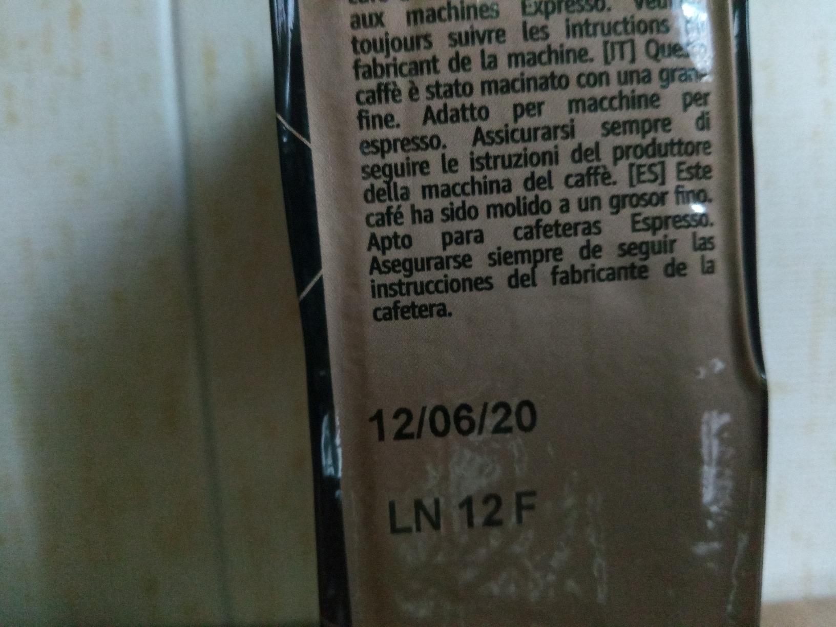 by Amazon Espresso Crema caffè macinato 4x250g tostatura chiara