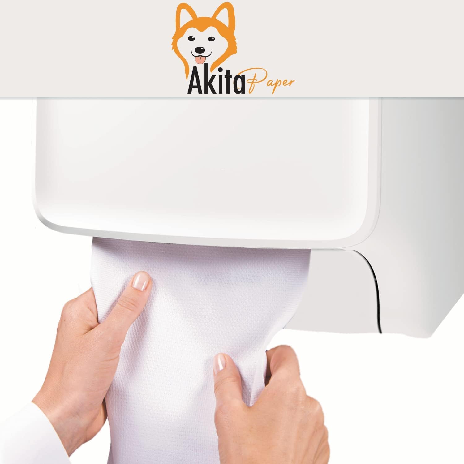 Akitaink Rotoloni Asciugatutto 2 Veli 8 Rotoli 6400 Strappi