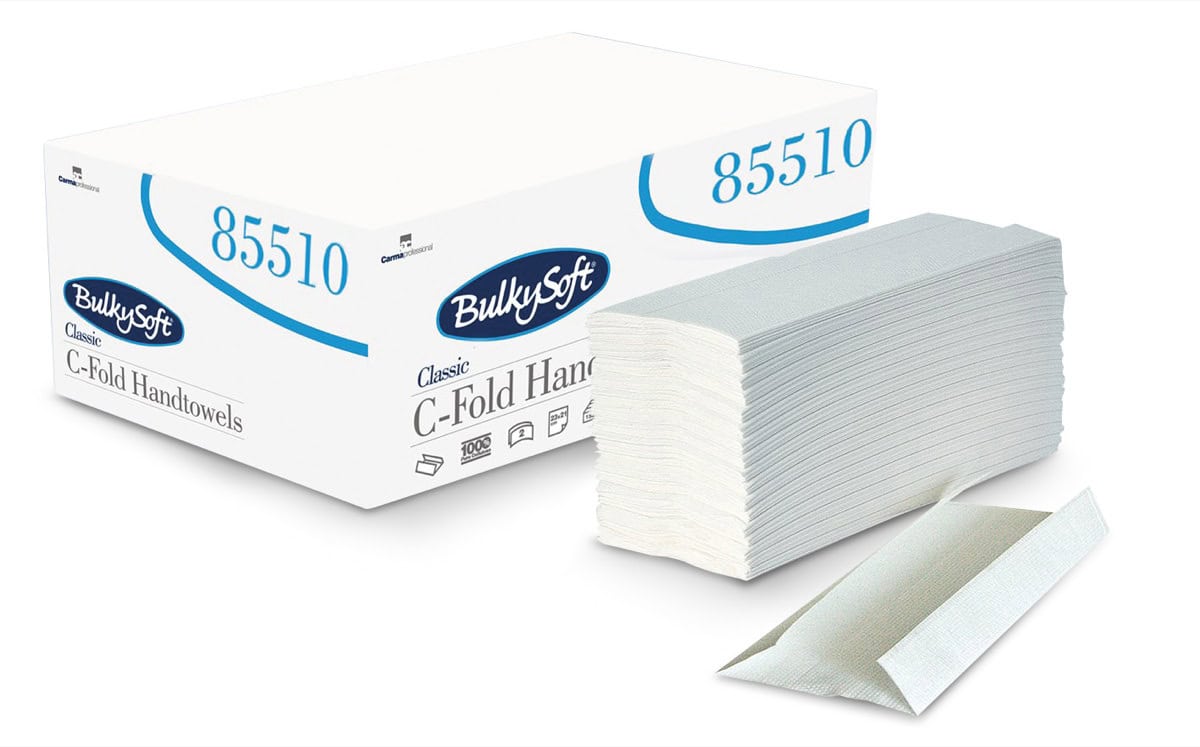 Bulkysoft Classic C-Fold asciugamani carta a C