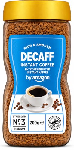 by Amazon Gold Caffè Solubile Decaffeinato 200 g Intensità 3