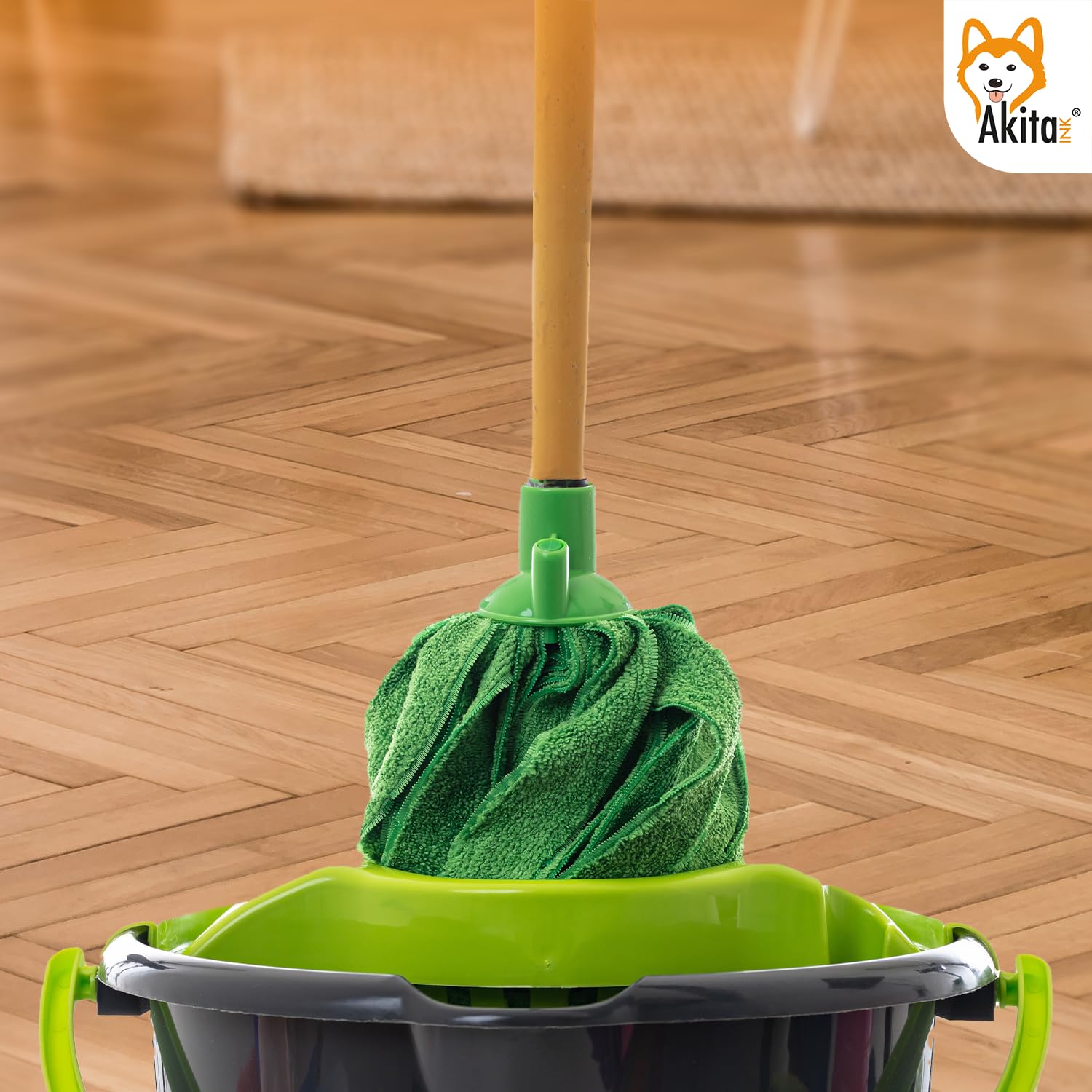 Akitaink MOP Super mocio microfibra 3 pezzi universale