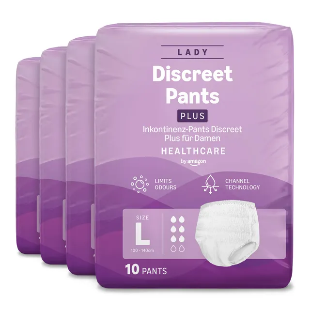 Healthcare by Amazon slip assorbenti donna L Plus 40 pz bianco