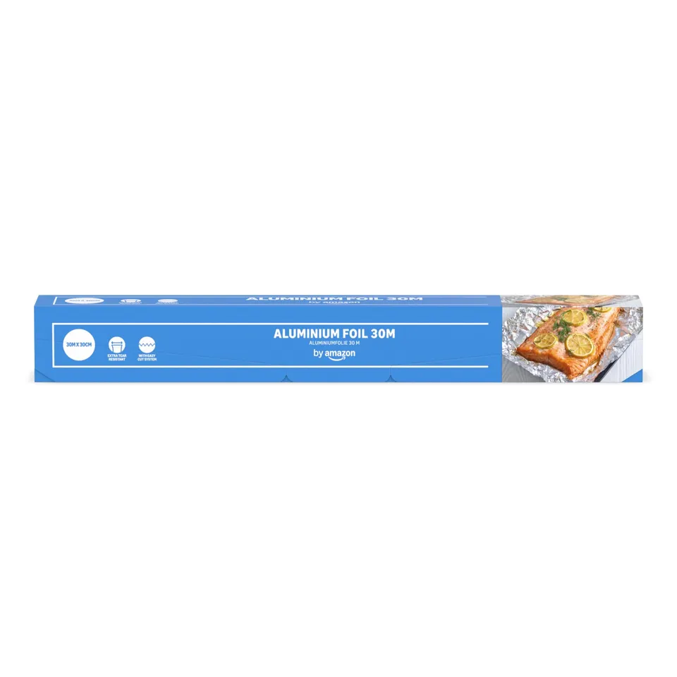 by Amazon Rotolo Alluminio foglio 30 m x 30 cm easy-cut