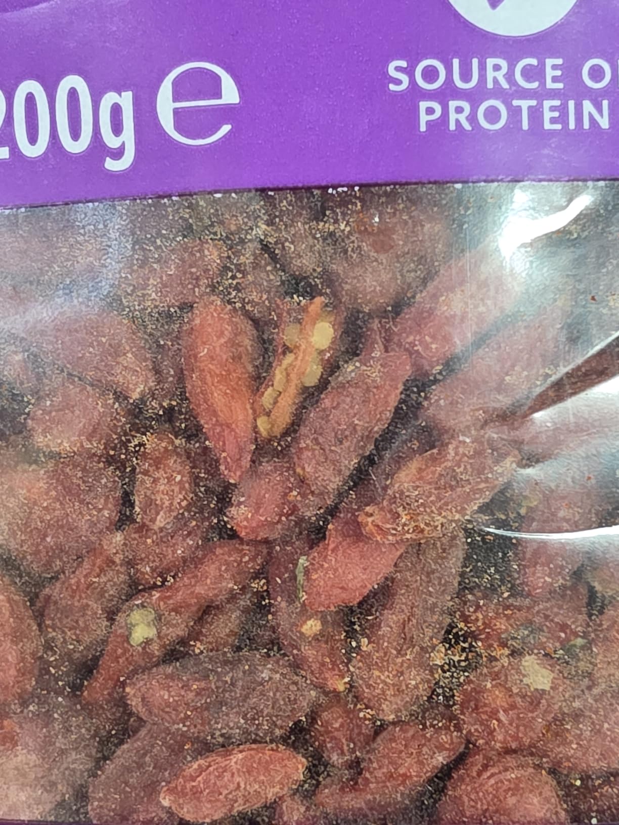 by Amazon Bacche di Goji Essiccate 6 x 200 g ricche di fibre