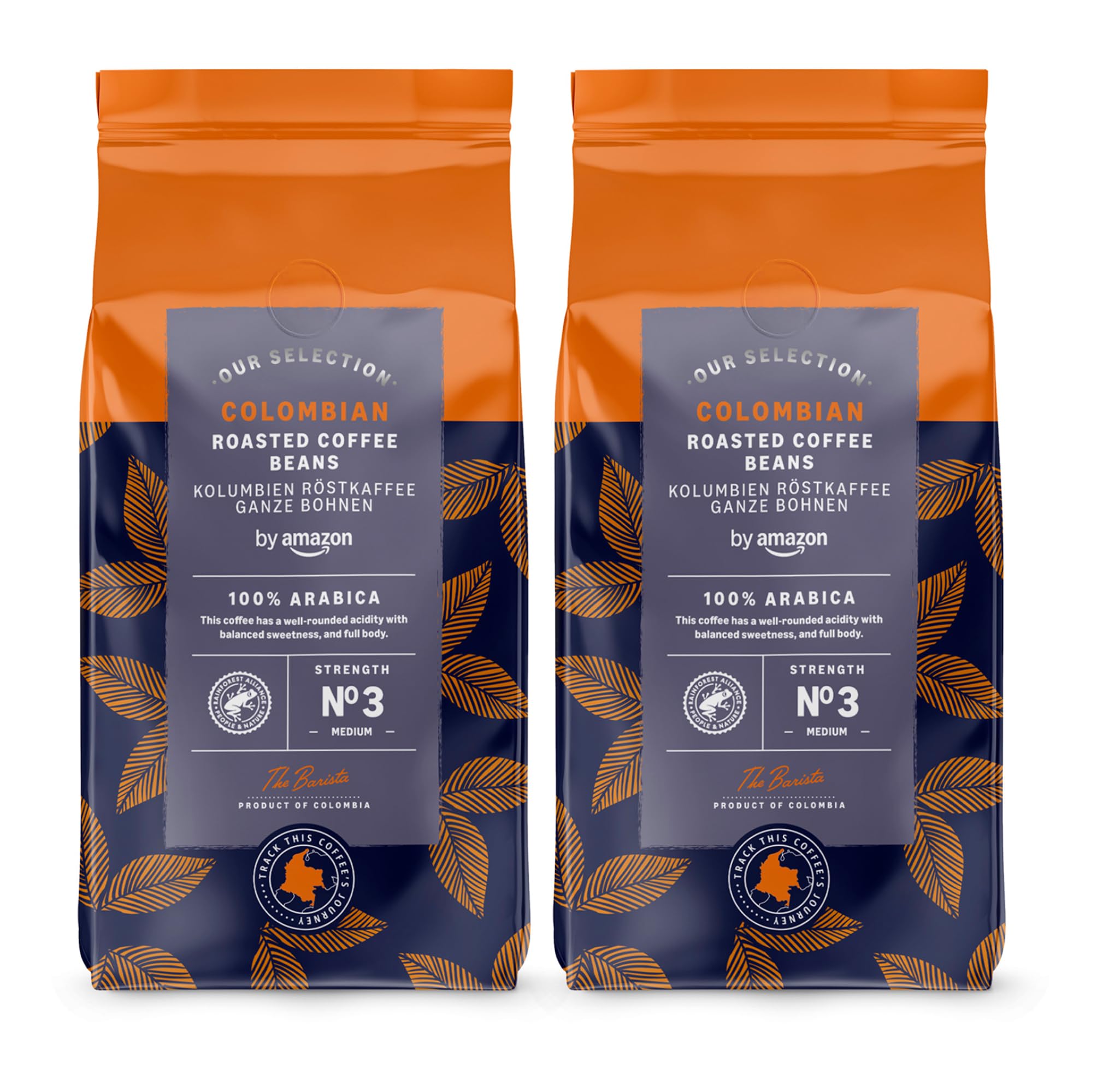 by Amazon caffè brasiliano in grani 1 kg arabica tostatura media