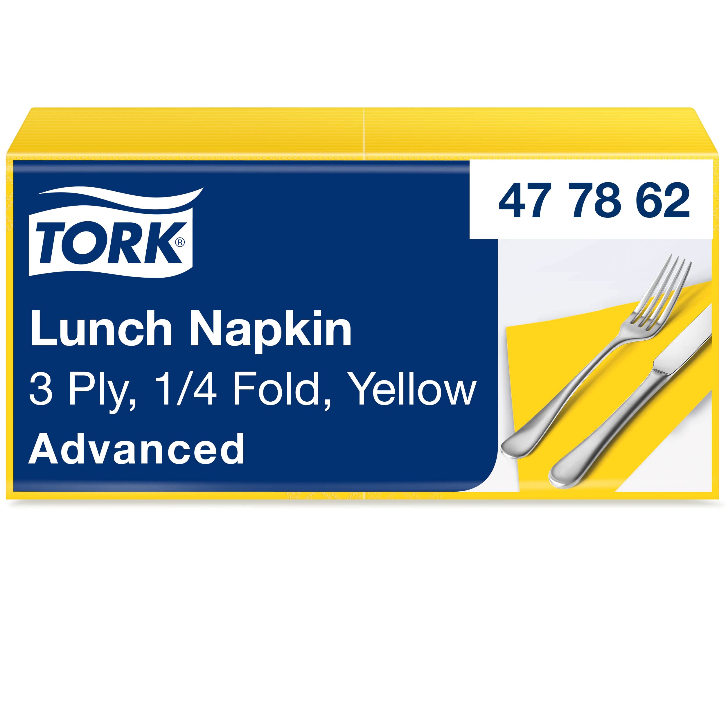Tork Lunch Soft 477414 tovaglioli carta 3 veli bianco 1500 pz