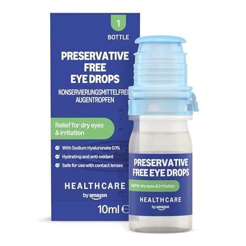 Healthcare by Amazon collirio senza conservanti 10 ml occhi secchi