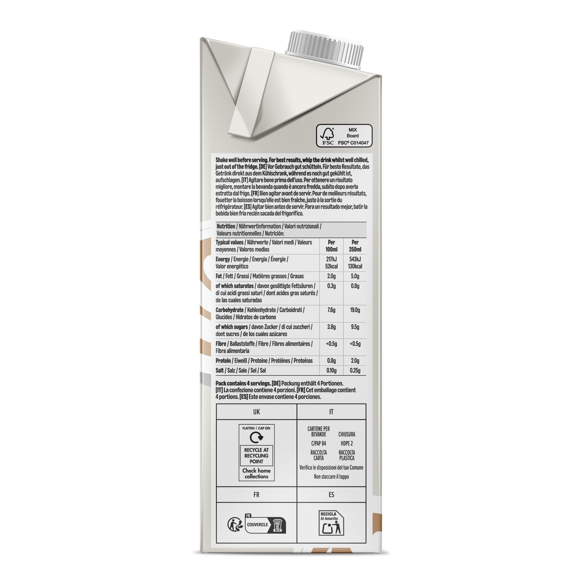 by Amazon Barista bevanda avena 6x1L vellutata