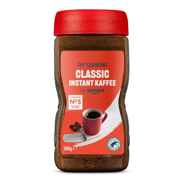 by Amazon Classic caffe solubile 200g 100% robusta