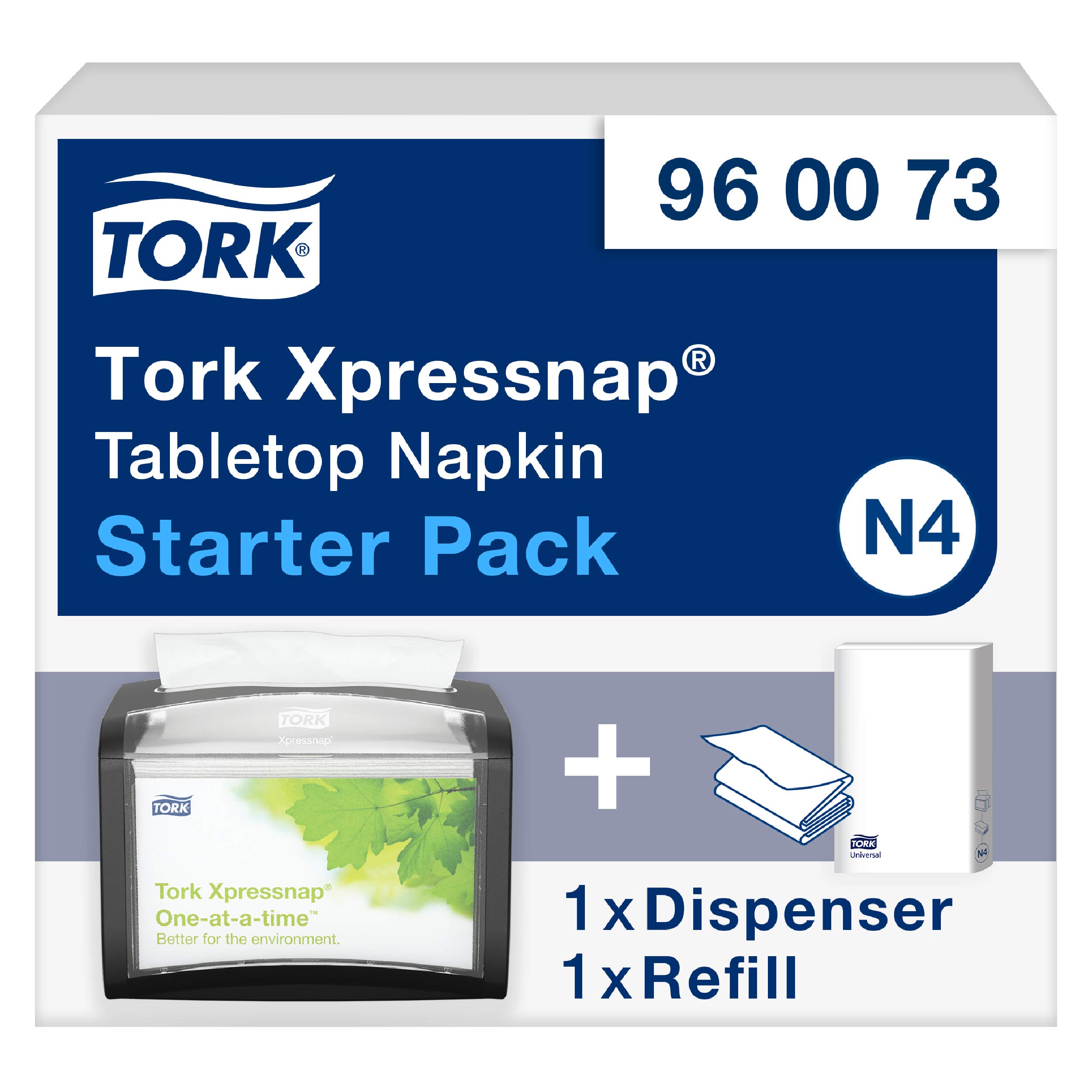 Tork Xpressnap 960073 starter pack dispenser tovaglioli grigio