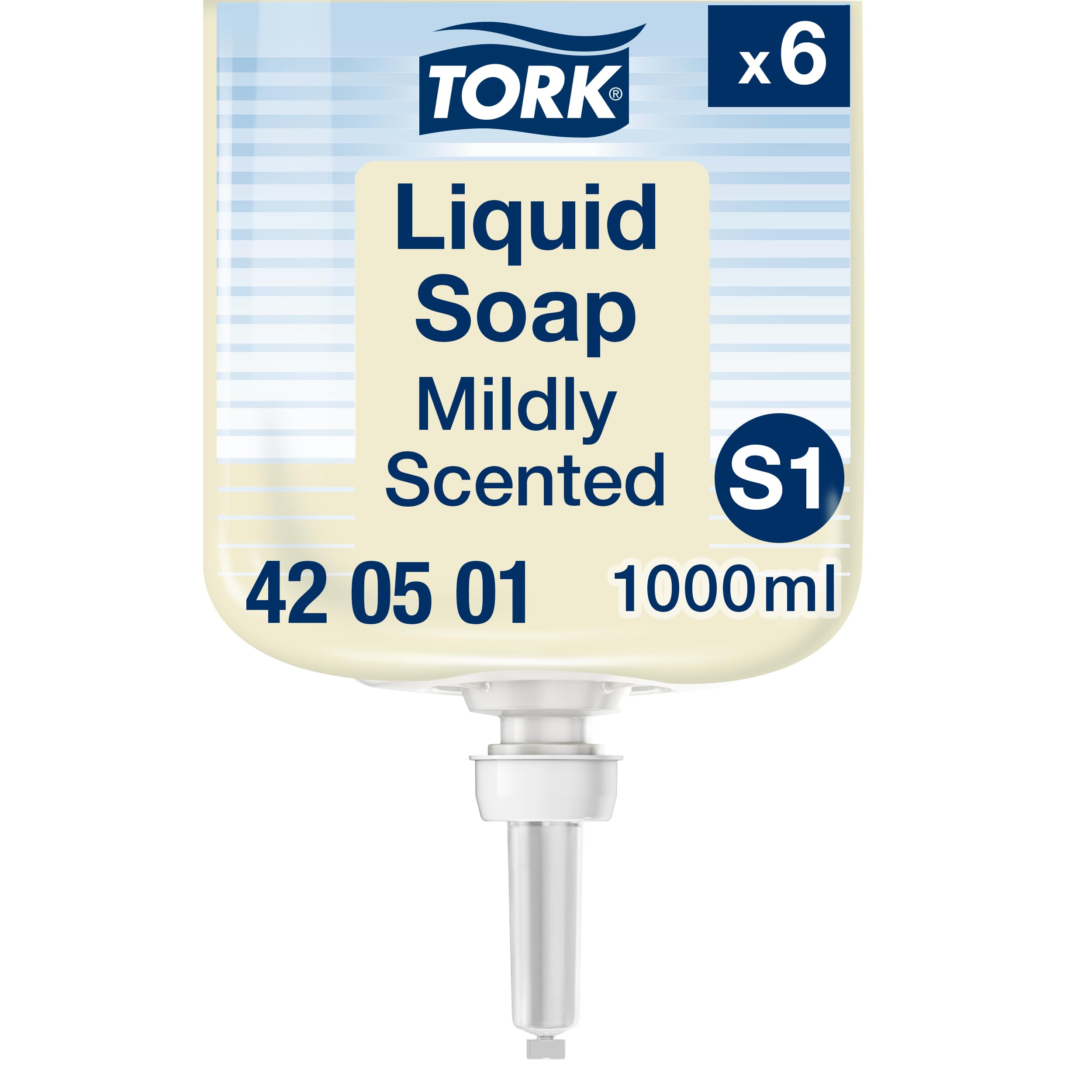 Tork 420501 Sapone Liquido Delicato Ricarica S1 1 Litro