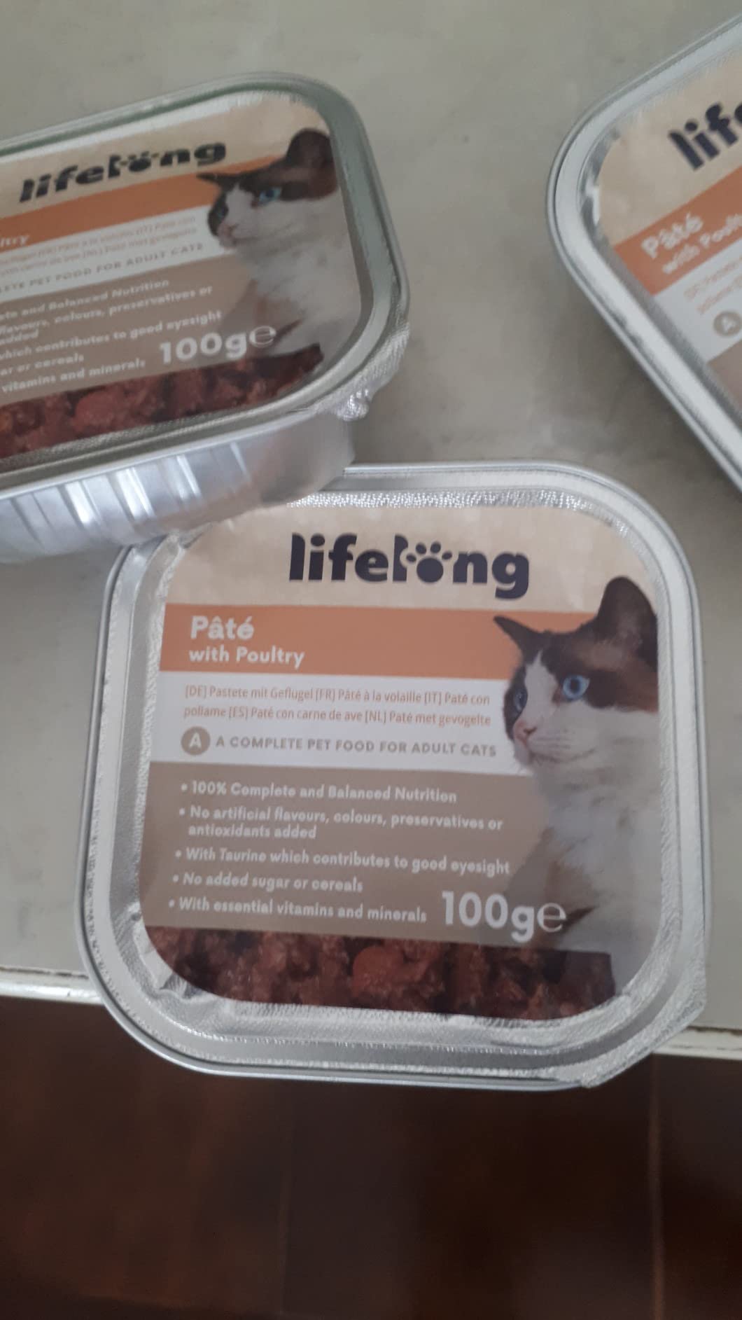 by Amazon Paté di Selvaggina Cibo per Gatti 100 g x16