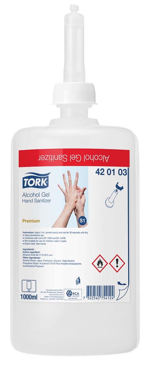 Tork 420103 gel disinfettante mani