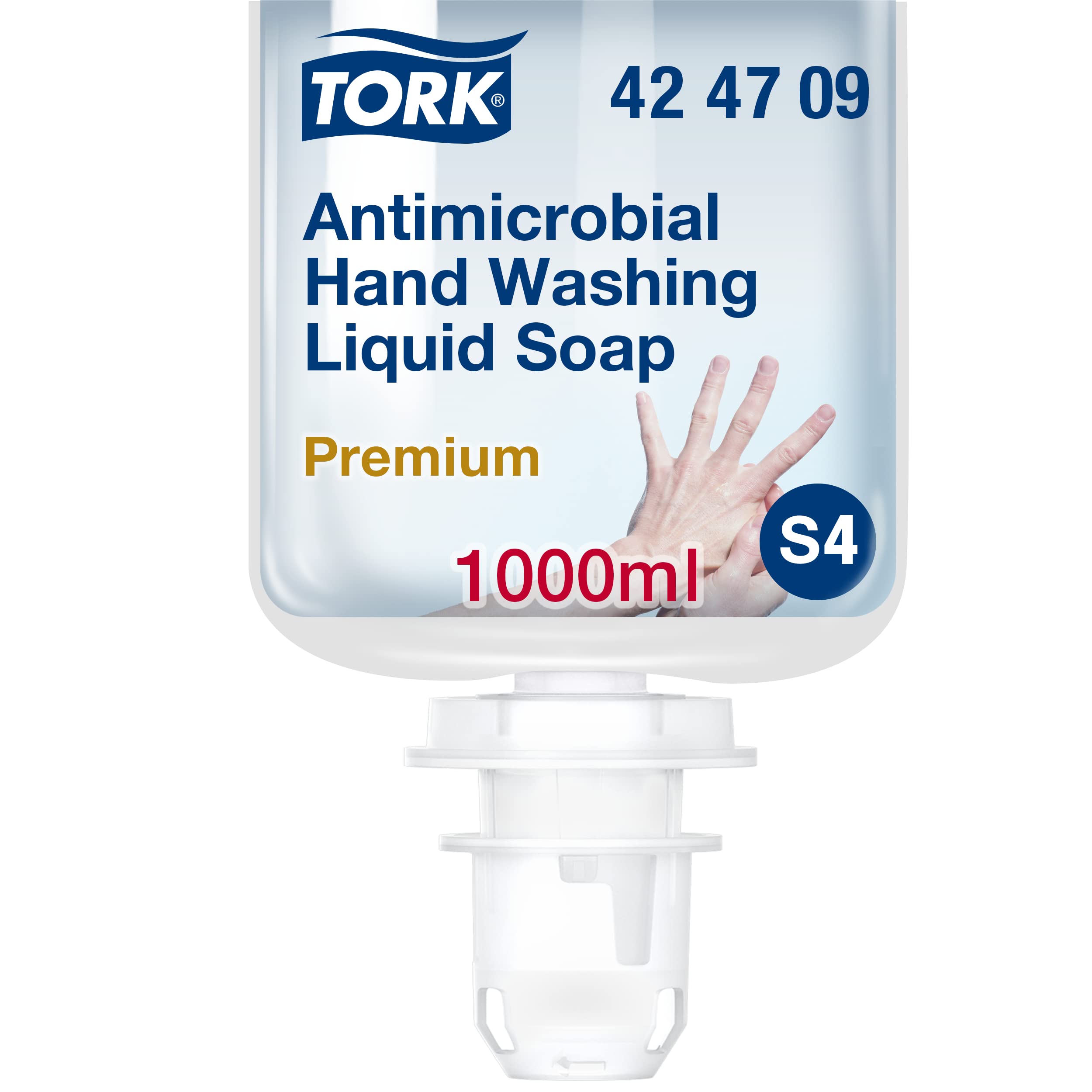Tork 424709 sapone liquido antibatterico 1000 ml inodore