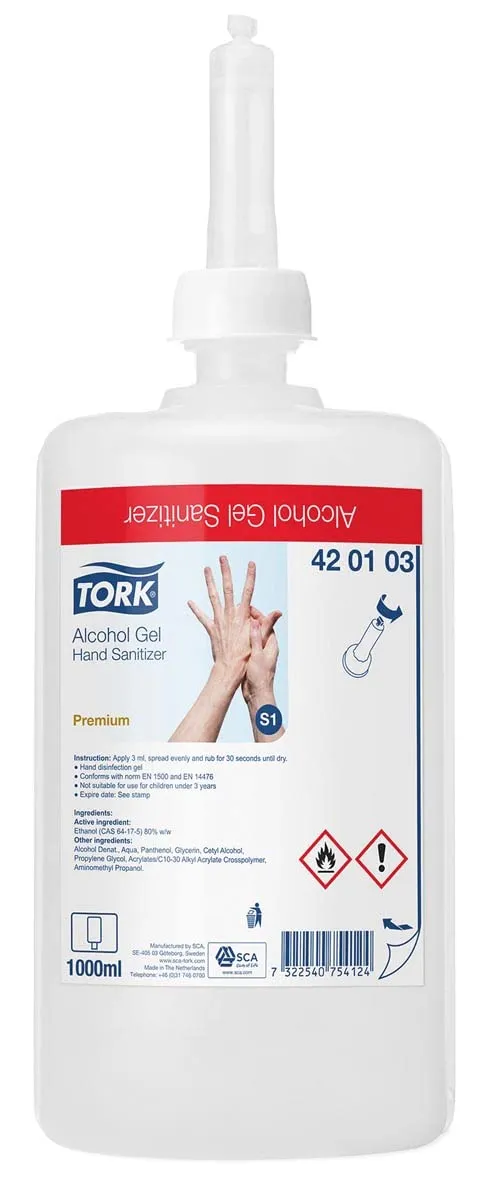 Tork 420103 gel disinfettante mani