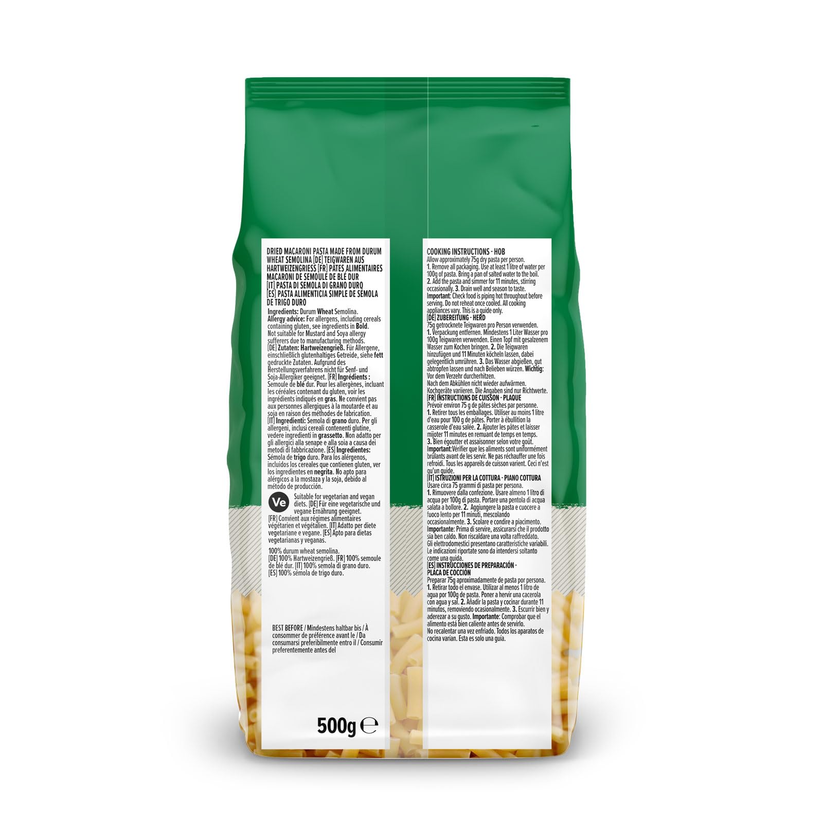 by Amazon Maccheroni pasta di grano duro 500g