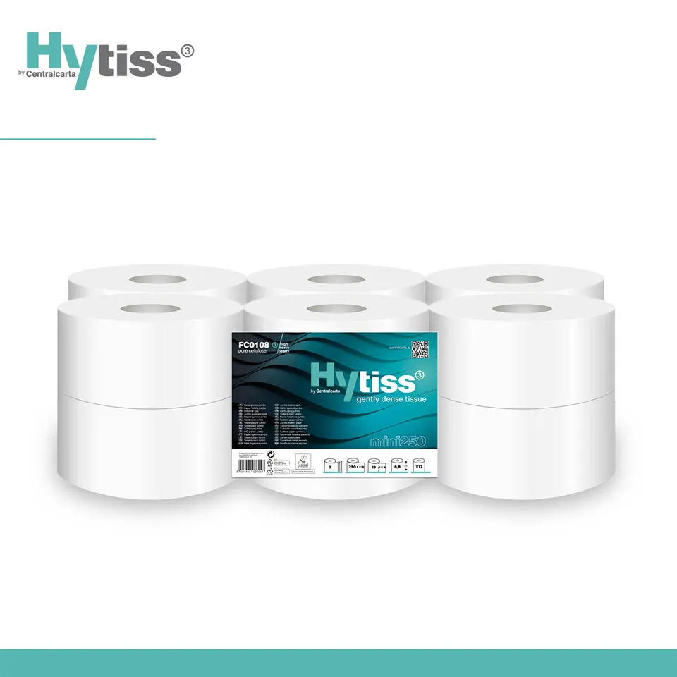 Centralcarta Hytiss 3 Mini 250 carta igienica jumbo