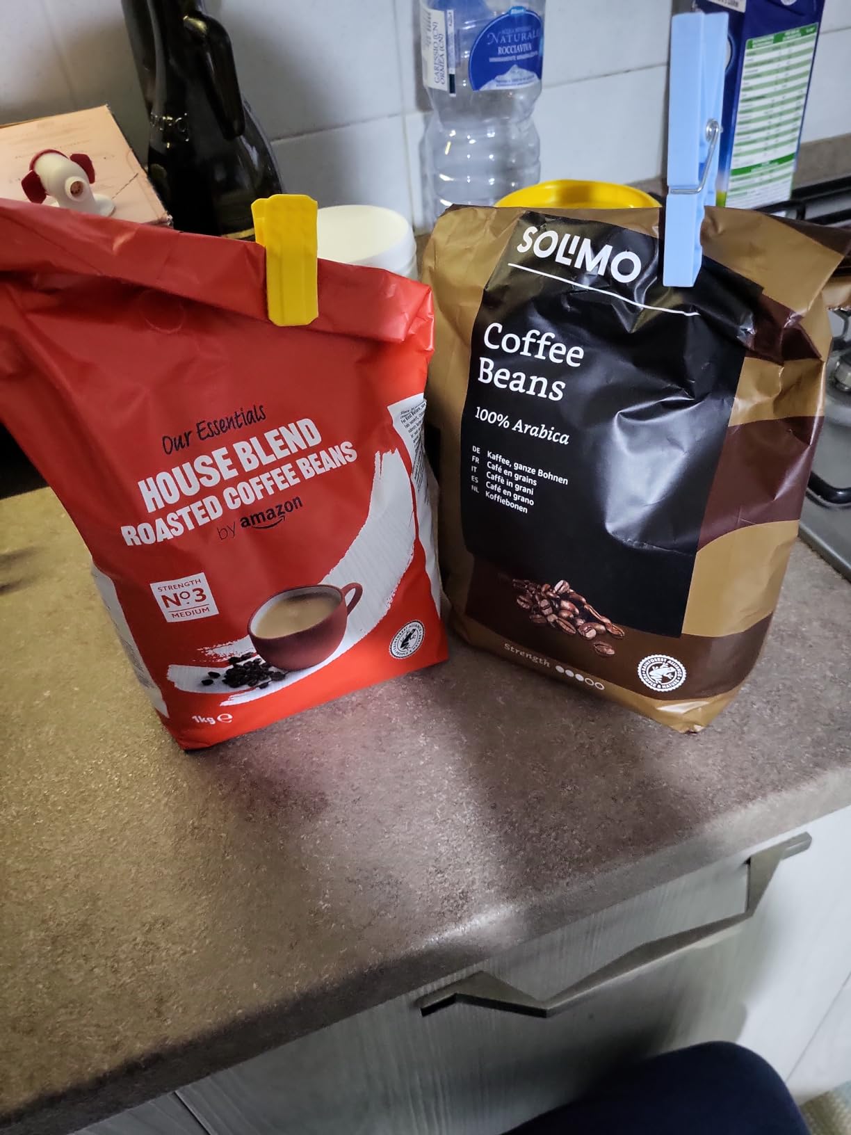 by Amazon 100% Arabica caffe in grani 2kg tostatura media