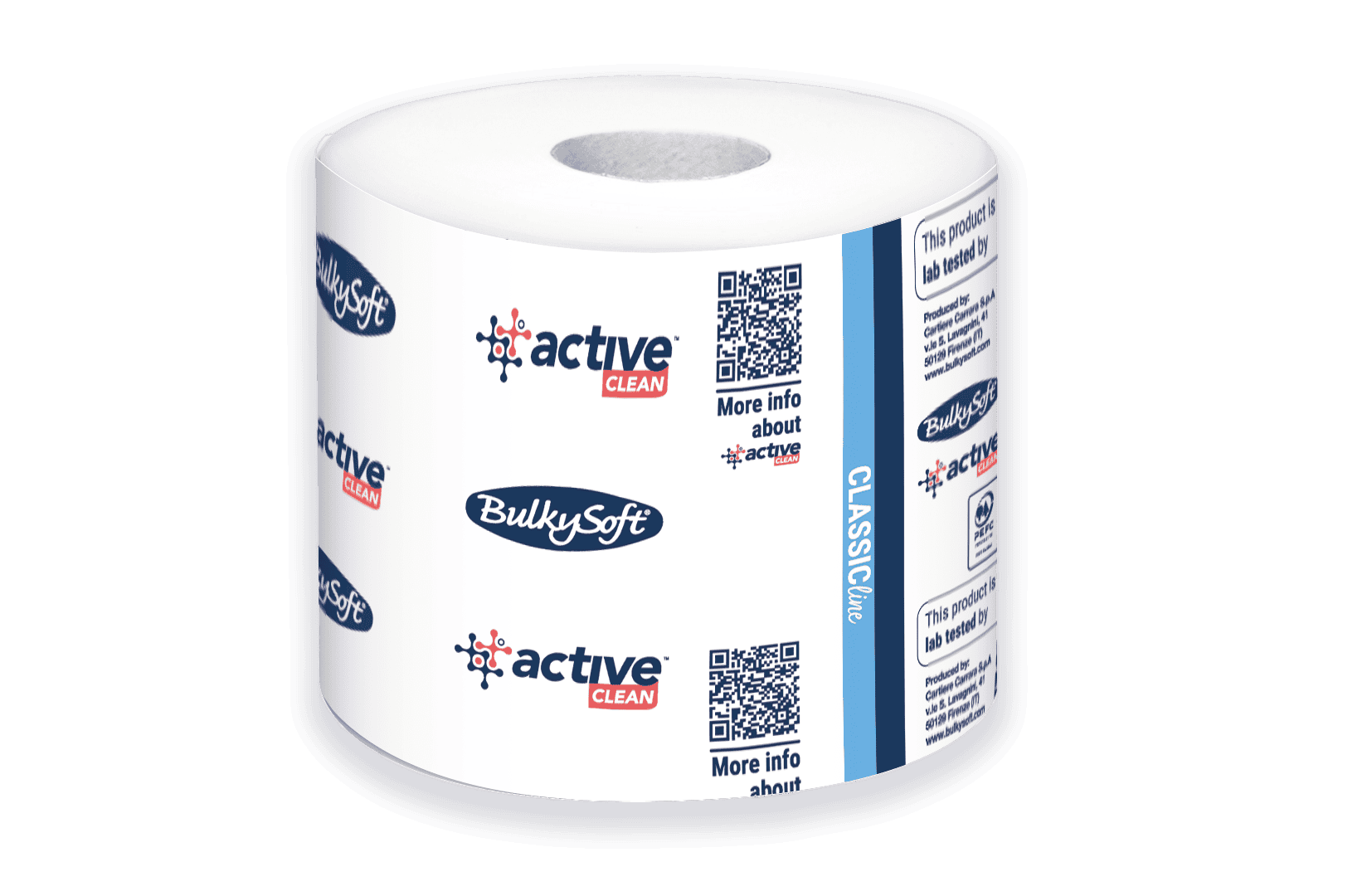 Bulkysoft Classic Hotel 160 carta igienica Active Clean