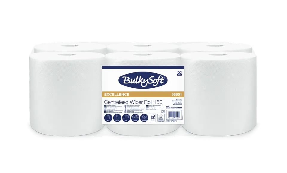 Bulkysoft Premium asciugamani rotolo estrazione interna 150 m