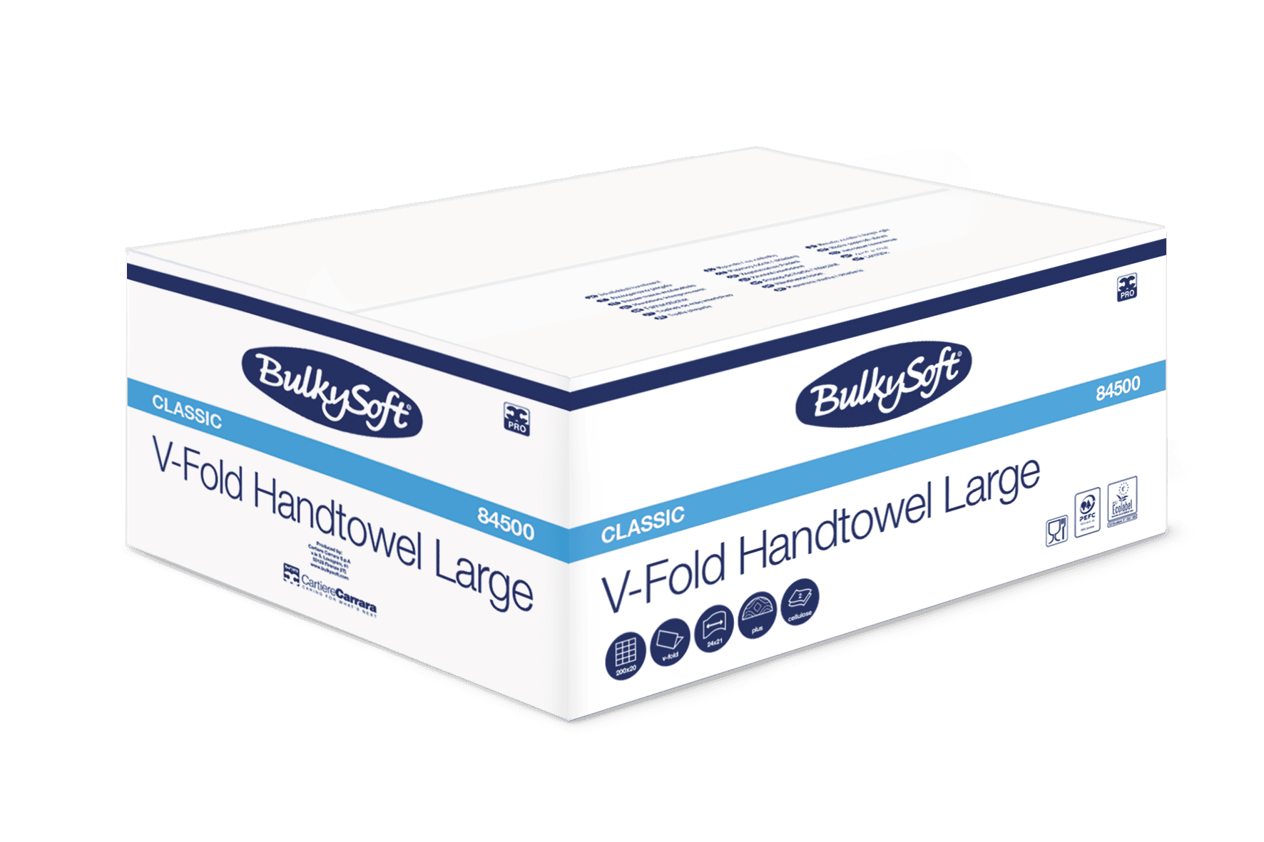 Bulkysoft Classic V-Fold Large asciugamano