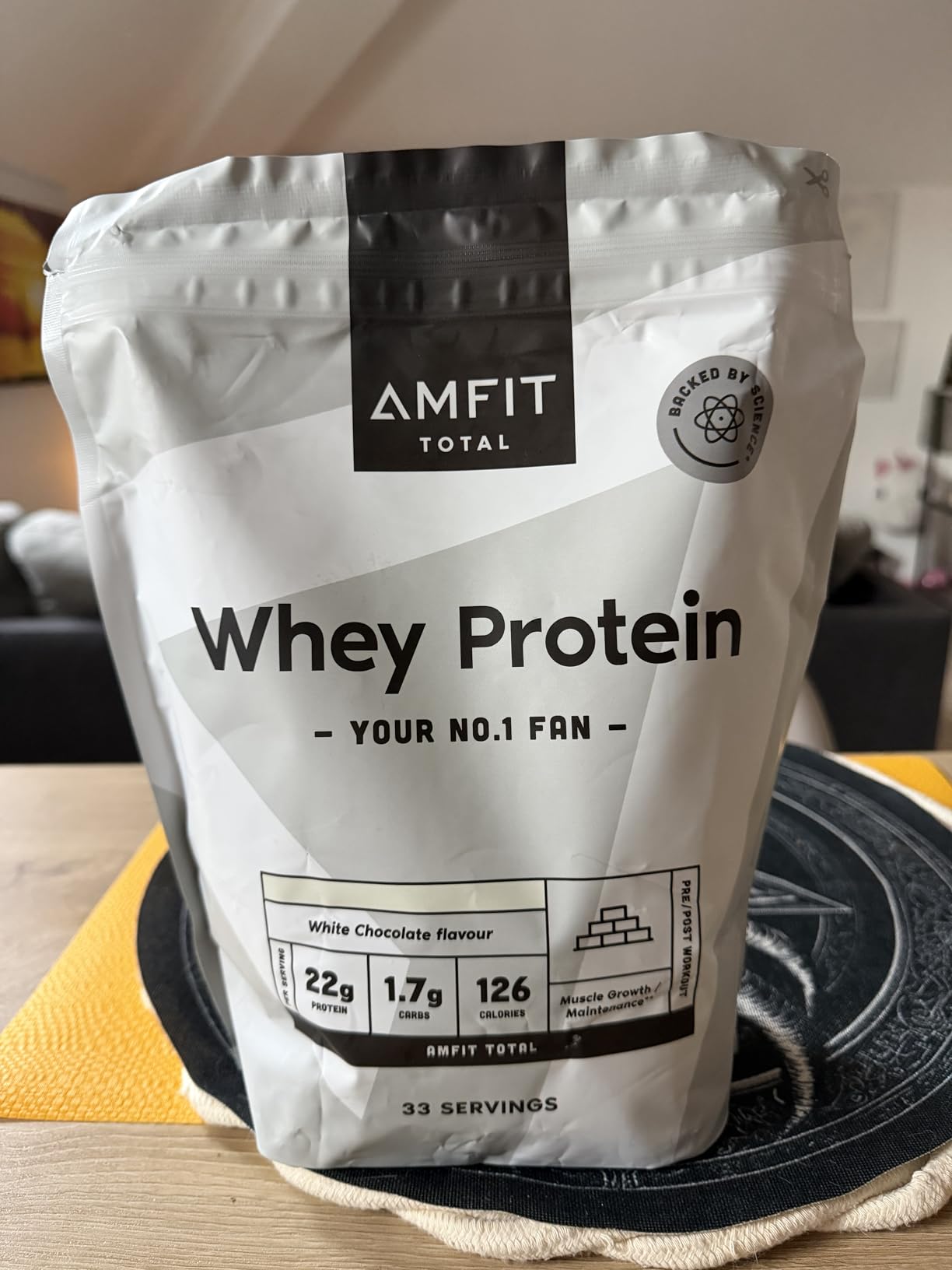 by Amazon Nutrition Siero Latte Proteine 2x1kg Cioccolato Bianco