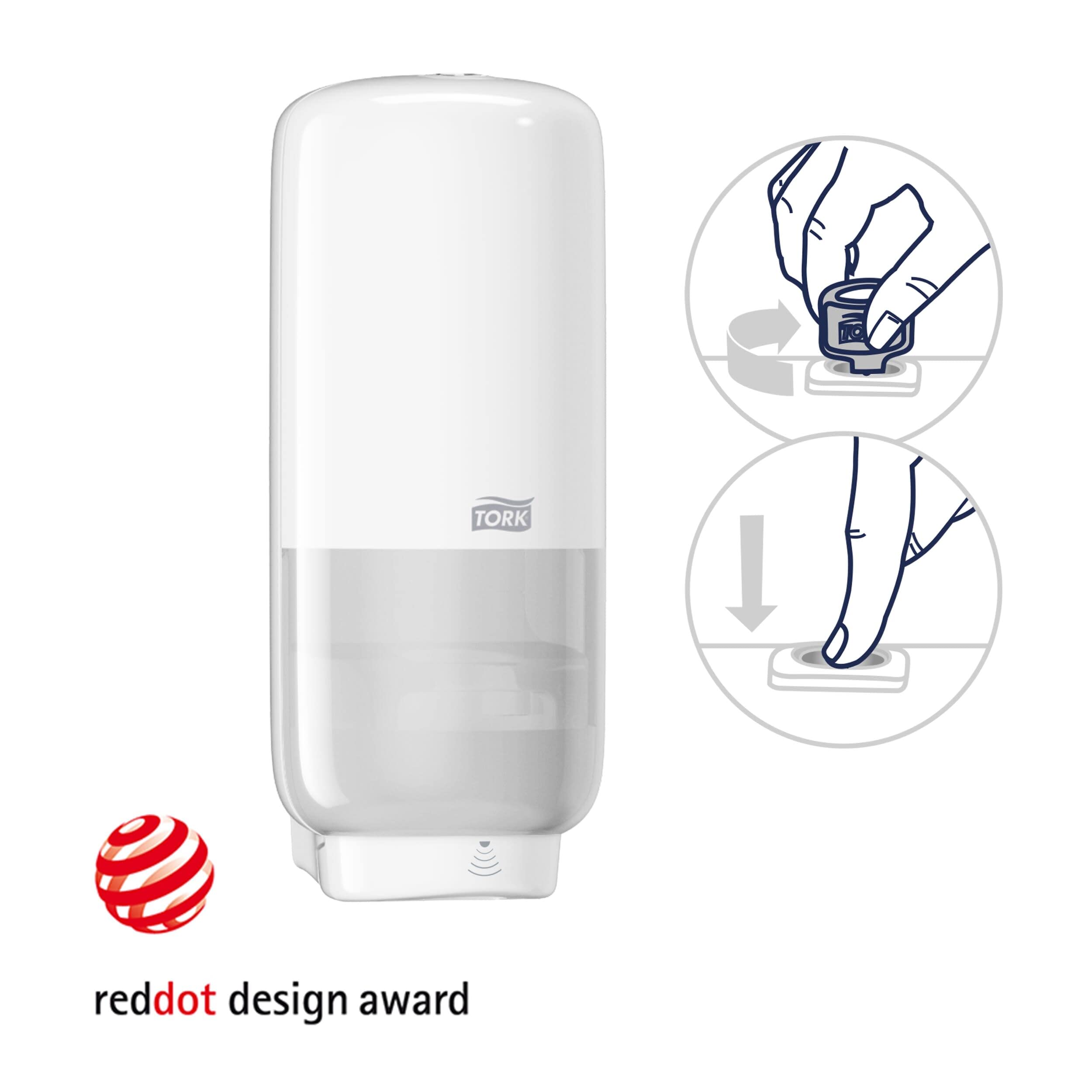 Tork Intuition dispenser sapone schiuma S4 bianco sensore